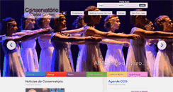 Desktop Screenshot of conservatoriocarlosgomes.com.br